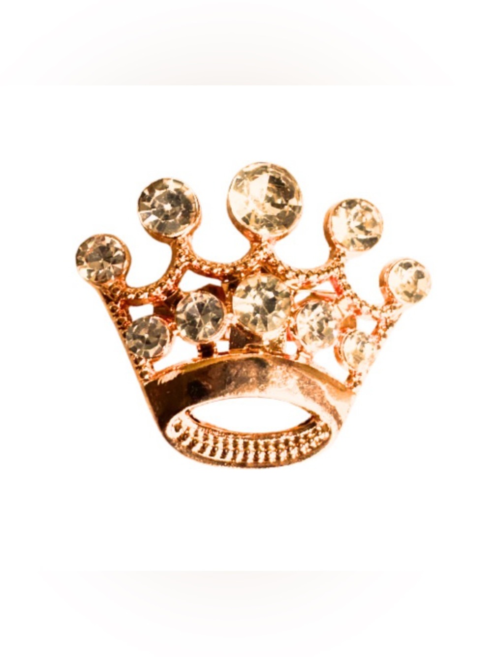 Tiny Crown Brooch